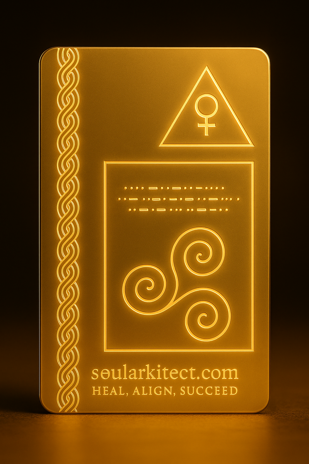 Quantum Frequency Healing Card for Wealth, Health & Success – Custom Designed for You