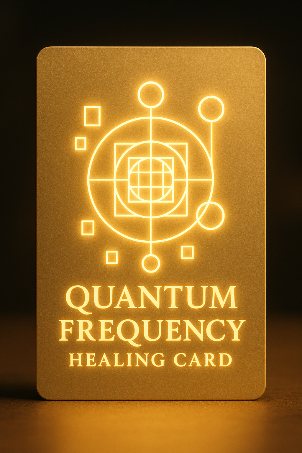 Quantum Frequency Healing Card for Wealth, Health & Success – Custom Designed for You