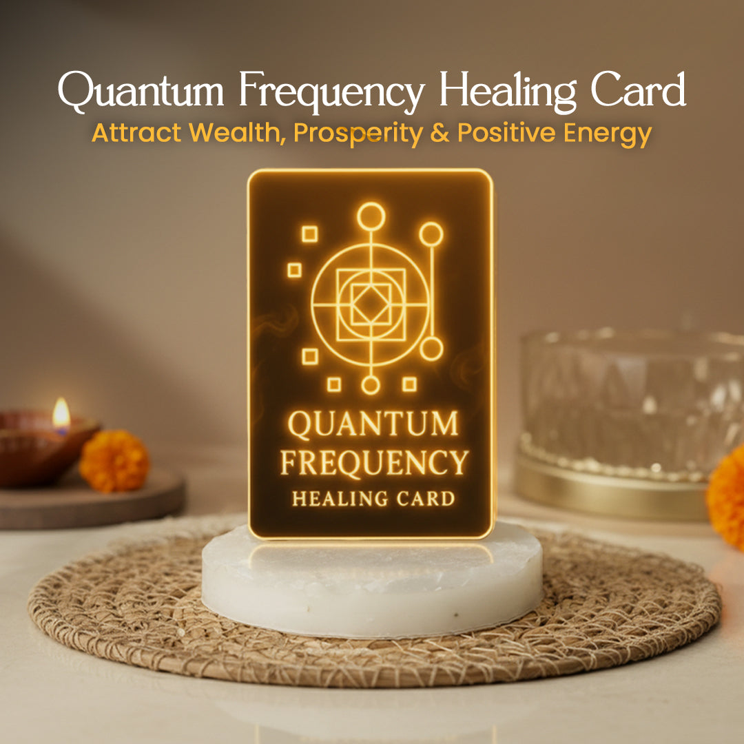 Quantum Frequency Healing Card for Wealth, Health & Success – Custom Designed for You