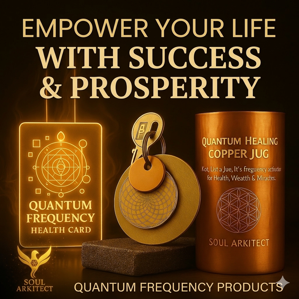 Quantum Frequency Healing Card for Wealth, Health & Success – Custom Designed for You