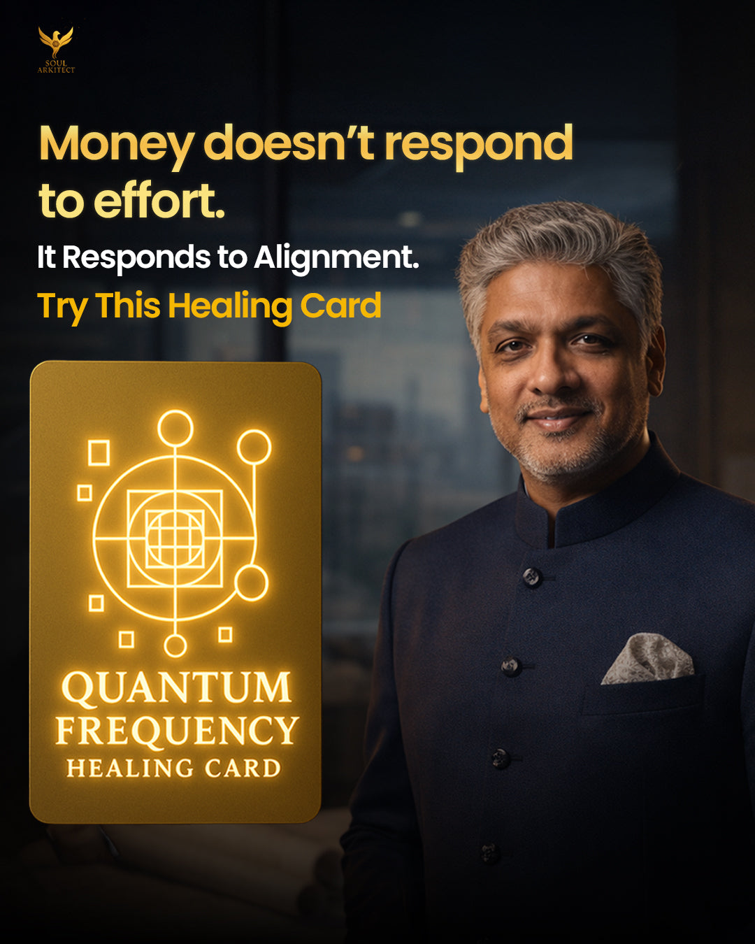 Quantum Frequency Healing Card for Wealth, Health & Success – Custom Designed for You