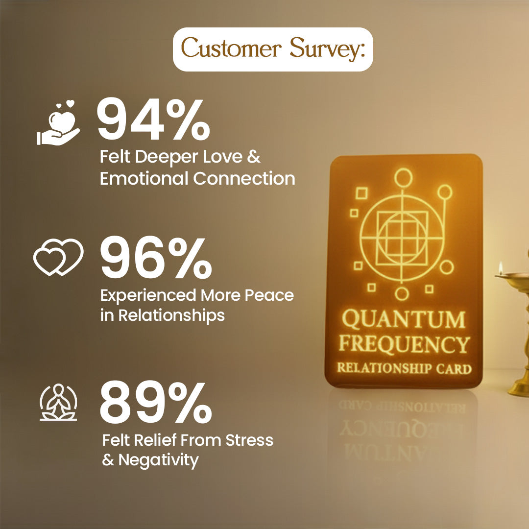 Quantum Frequency Relationship Card For a Harmonious Relationships | Custom Designed for You