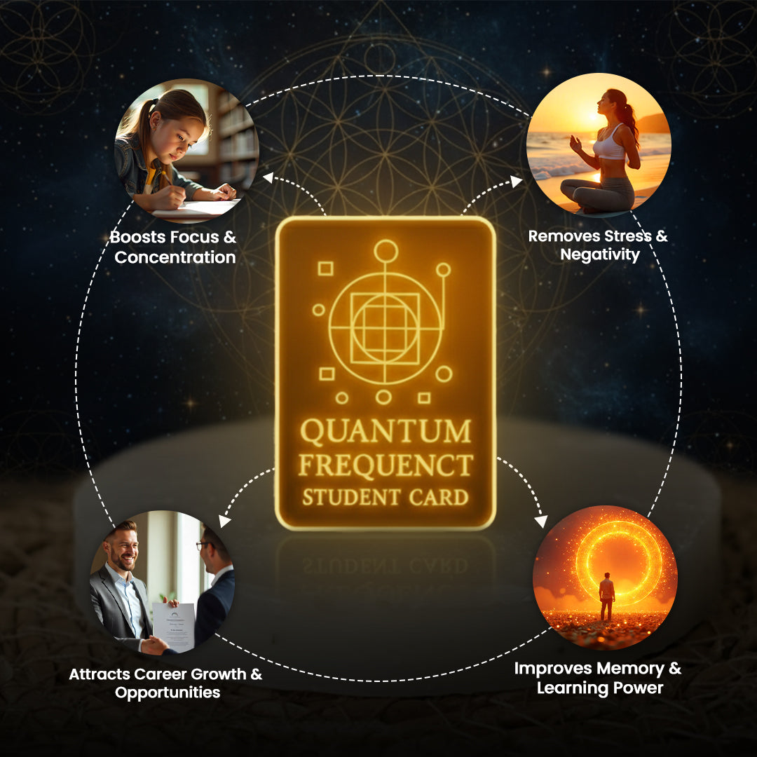 Quantum Frequency Healing Card for Student Success and Great Career