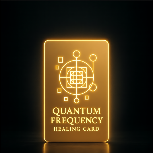 Quantum Frequency Healing Card for Wealth, Health & Success – Custom Designed for You