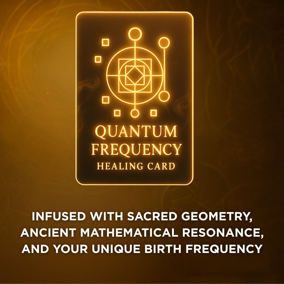 Quantum Frequency Relationship Card For a Harmonious Relationships | Custom Designed for You