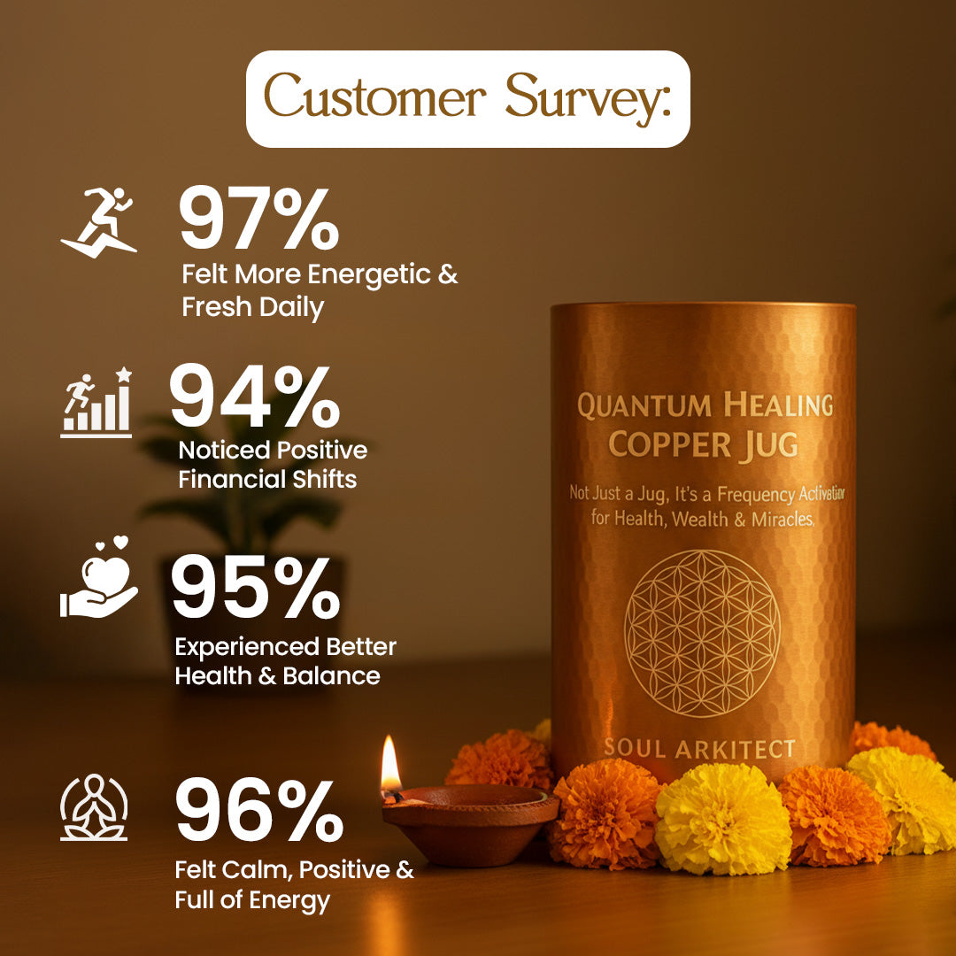Quantum Frequency Healing Copper Jug for Wealth, Health and Success – Custom Designed for You